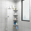 ชั้นวางของสแตนเลสหลายชั้นในห้องน้ำ | Rustproof Shower Caddy Corner for Bathroom